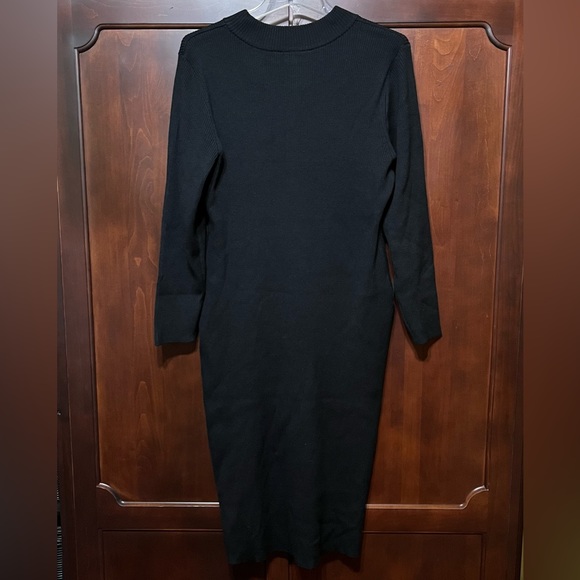 Nina Leonard Knit Midi Dress - Picture 2 of 4